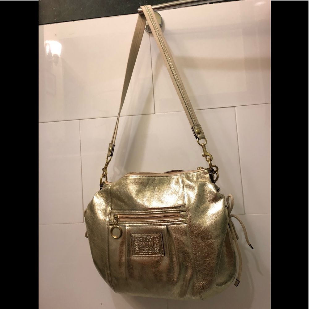 AUTHENTIC COACH POPPY JAZZY SHOULDER MESSENGER BAG - Picture 2 of 11